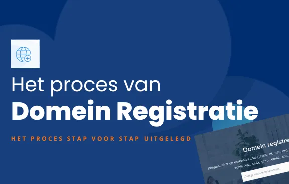 Het proces van Domein registratie